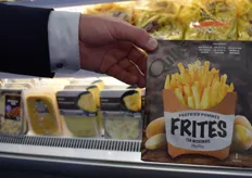 Nieuwste product van Quicks, ontwikkeld voor de internationale markt: frites uit de magnetron.